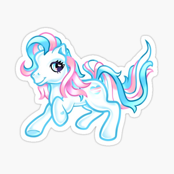 Item preview, Mlp gen 3 trans pride designed and sold by Ashii-Forest.