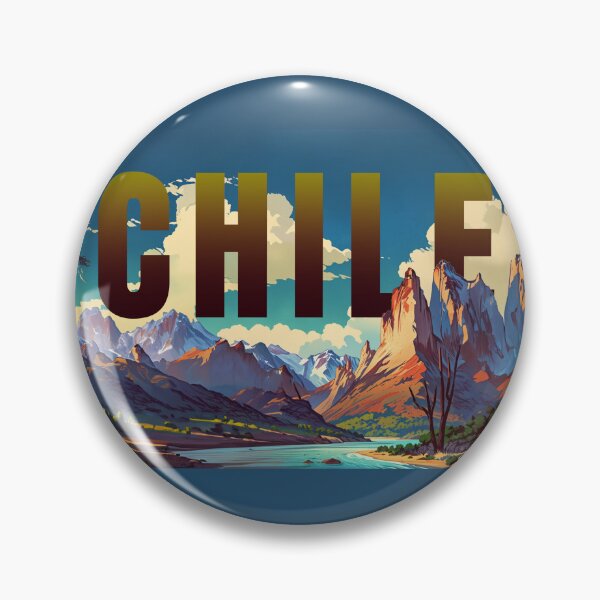 Item preview, CHILE PATAGONIA LANDSCAPE SOUTH AMERICAN PRIDE designed and sold by La Loca.