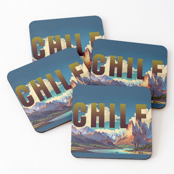 Item preview, CHILE PATAGONIA LANDSCAPE SOUTH AMERICAN PRIDE designed and sold by La Loca.