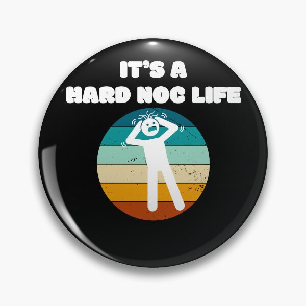 Item preview, Funny It's A Hard NOC Life Network Technical Engineer designed and sold by MagicSD Designs.