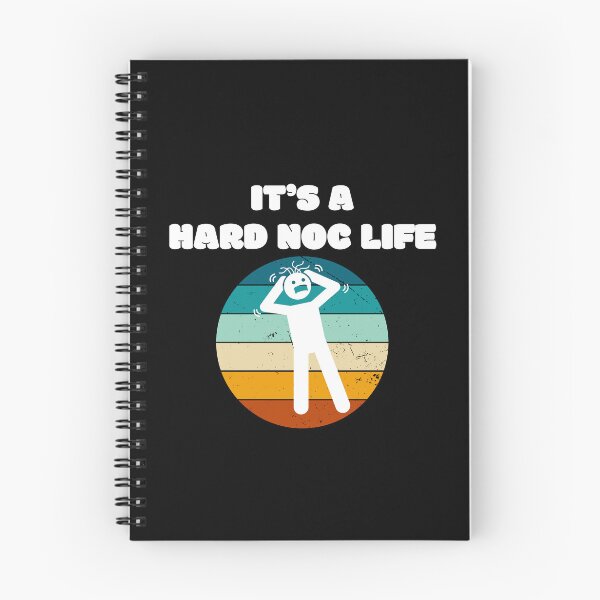 Item preview, Funny It's A Hard NOC Life Network Technical Engineer designed and sold by MagicSD Designs.