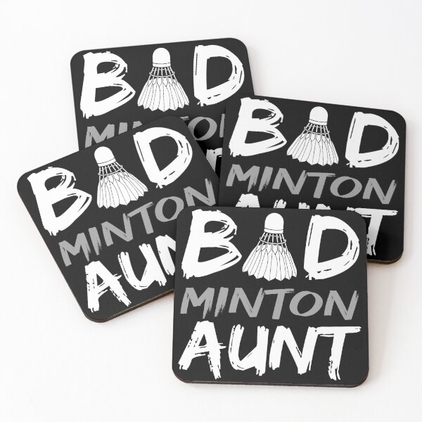 Item preview, Badminton Aunt Bad Aunt Bad Minton Aunt Badminton Player designed and sold by farhanhafeez.