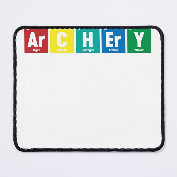 Item preview, Archery Periodic Table Archery Chemistry Archer Coach Player designed and sold by farhanhafeez.