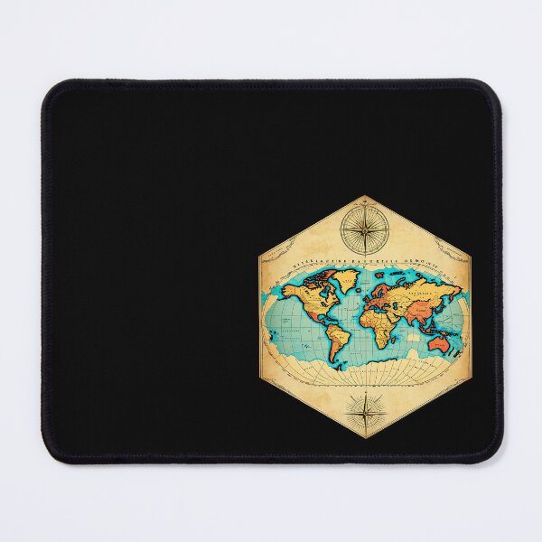 Item preview, Retro World Map designed and sold by AbsoluteA.