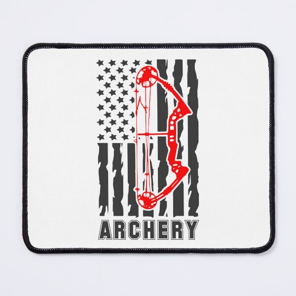 Item preview, Archery USA Flag Bow Archer Bowman Archery Coach Player designed and sold by farhanhafeez.