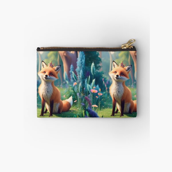 Item preview, Whimsical Fox. Fantasy cute fox, magical forest, enchanting woodland, vintage fox designed and sold by FoxVibes.