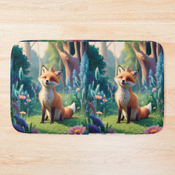 Item preview, Whimsical Fox. Fantasy cute fox, magical forest, enchanting woodland, vintage fox designed and sold by FoxVibes.
