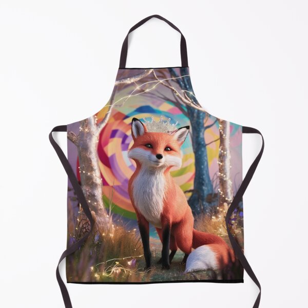 Item preview, Whimsical Fox. Fantasy cute fox, magical forest, enchanting woodland, vintage fox designed and sold by FoxVibes.