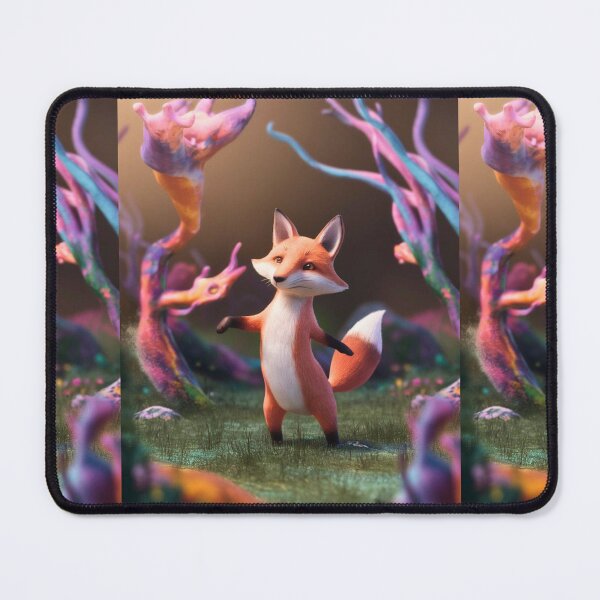 Item preview, Whimsical Fox. Fantasy cute fox, magical forest, enchanting woodland, vintage fox designed and sold by FoxVibes.
