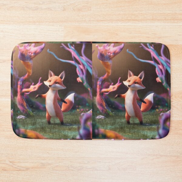 Item preview, Whimsical Fox. Fantasy cute fox, magical forest, enchanting woodland, vintage fox designed and sold by FoxVibes.