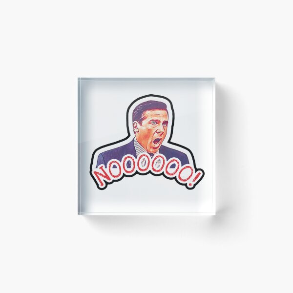 Item preview, The Office Michael Scott Noooooo designed and sold by HighStrangePop.