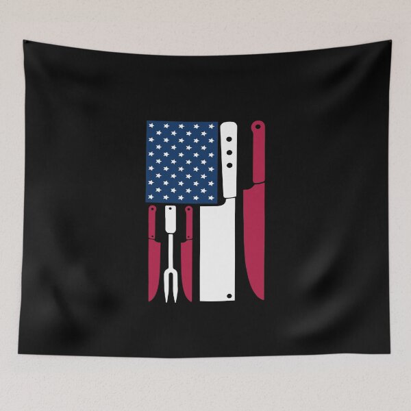 Artikelvorschau, Chef USA Flag American Chef Patriotic Chef Professional Chef entworfen und verkauft von farhanhafeez.