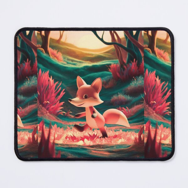 Item preview, Whimsical Fox. Fantasy cute fox, magical forest, enchanting woodland, vintage fox designed and sold by FoxVibes.