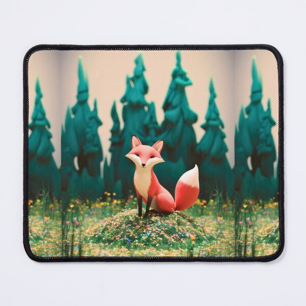 Item preview, Whimsical Fox. Fantasy cute fox, magical forest, enchanting woodland, vintage fox designed and sold by FoxVibes.