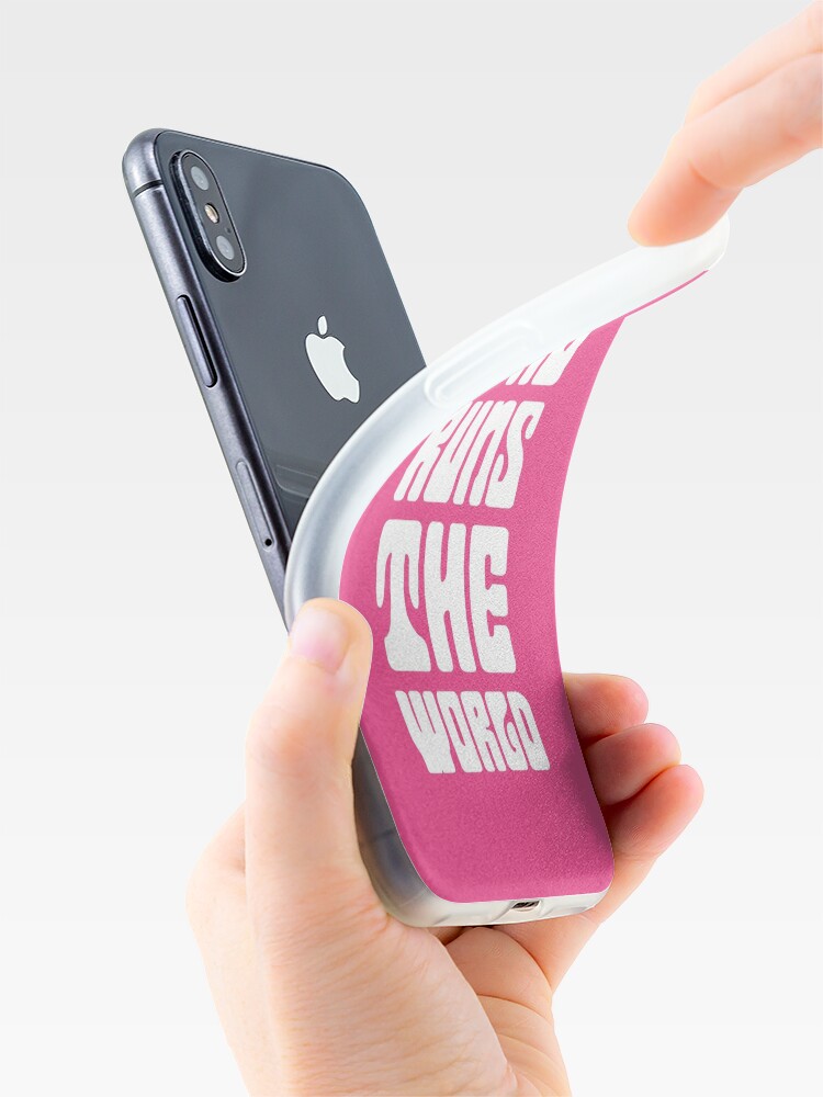 Alternate view of Who runs the world? GIRLS iPhone Case