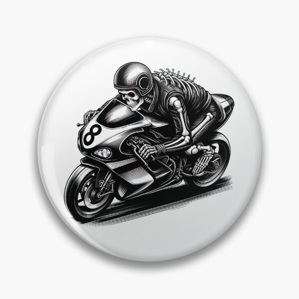 Item preview, MOTORCYCLE RACING BYKER RACING CAR NASCAR MOTO GP CHOPPER #ogirdor designed and sold by ogirdorgraphics.