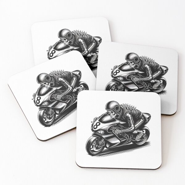 Item preview, MOTORCYCLE RACING BYKER RACING CAR NASCAR MOTO GP CHOPPER #ogirdor designed and sold by ogirdorgraphics.
