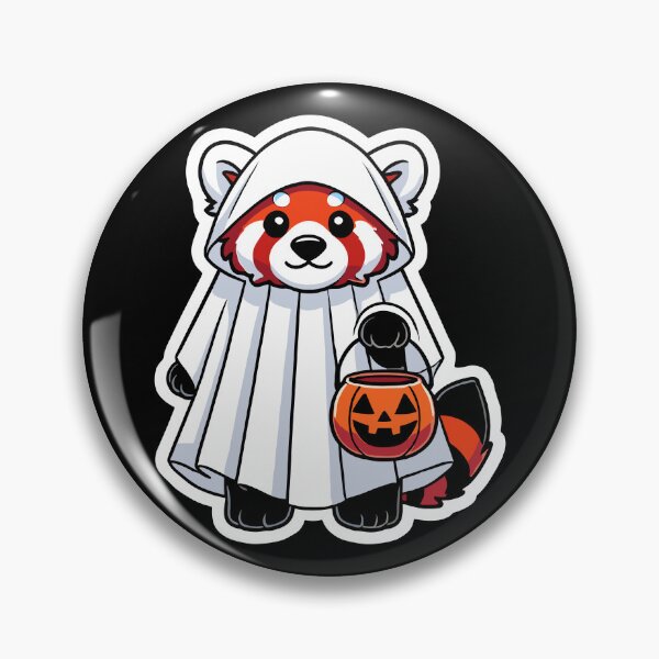 Item preview, Funny Halloween Red Panda Ghost Trick Or Treat designed and sold by TKsTees.