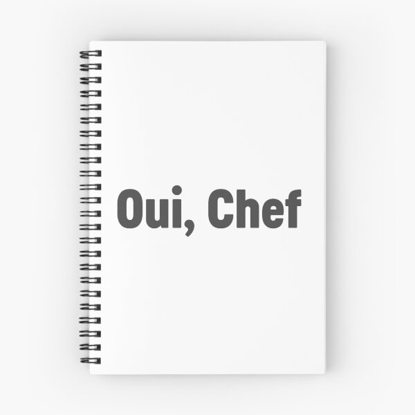 Item preview, Oui, Chef French Yes Chef Waiter Cook Baker Cooking Staff designed and sold by farhanhafeez.