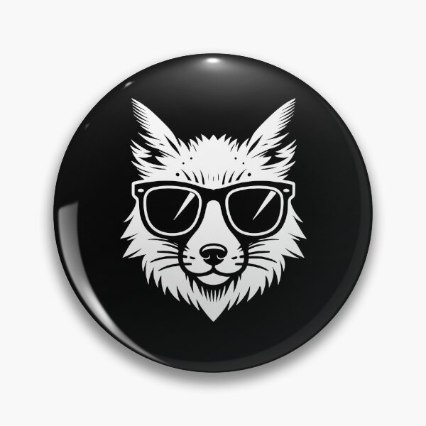 Item preview, Zorro genial con gafas de sol designed and sold by Smix Pixels.