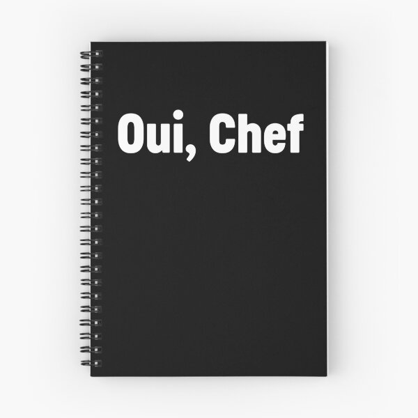 Item preview, Oui, Chef French Yes Chef Waiter Cook Baker Cooking Staff designed and sold by farhanhafeez.