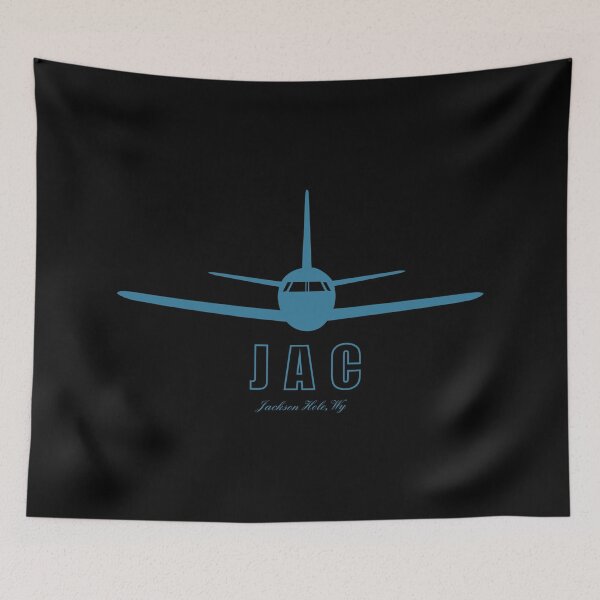 Item preview, JAC Jackson Hole Wyoming WY Airport Code designed and sold by Lartheviking.