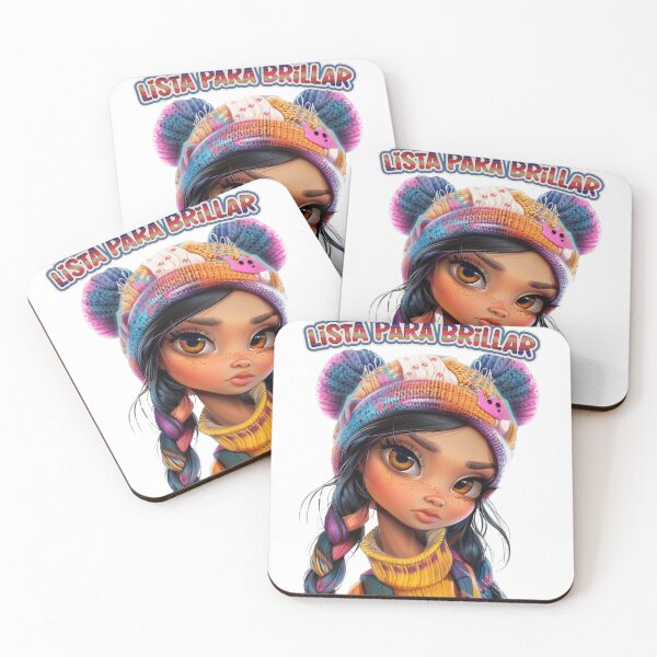 Item preview, Lista Para Brillar Bratz inspired watercolor illustration designed and sold by melyD74.