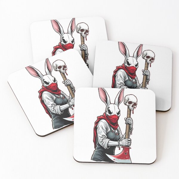 Item preview, The huntress rabbit with the red mask designed and sold by Modesigny.