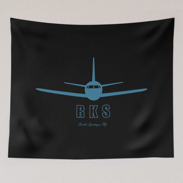 Item preview, RKS Rock Springs Wyoming WY Airport Code designed and sold by Lartheviking.