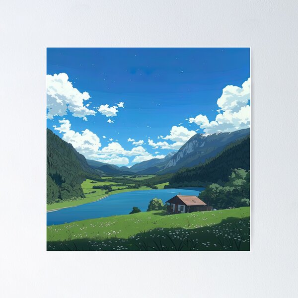 Item preview, Berchtesgaden National Park | Anime style designed and sold by ComicsFactory.