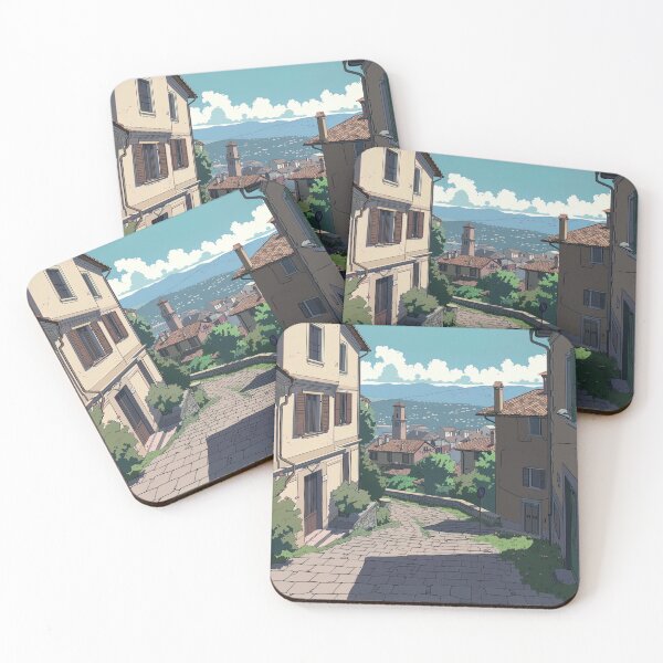 Item preview, Bergamo, city | Anime style designed and sold by ComicsFactory.