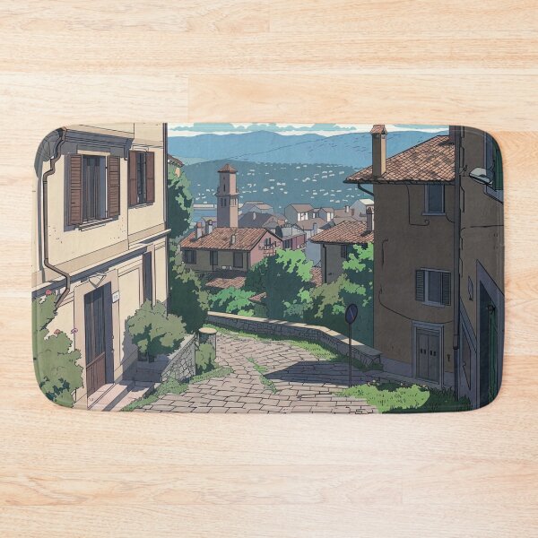 Item preview, Bergamo, city | Anime style designed and sold by ComicsFactory.