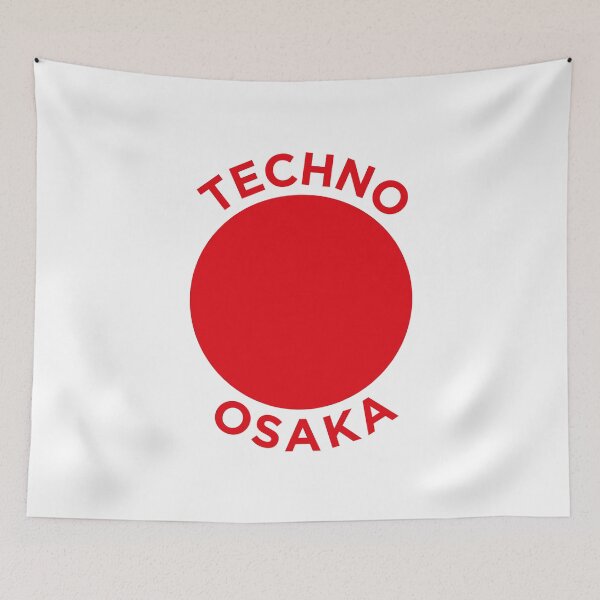 Item preview, Osaka Techno. Unique gifts for Techno Djs, Techno fans and electronic music lovers. designed and sold by paulo silveira.