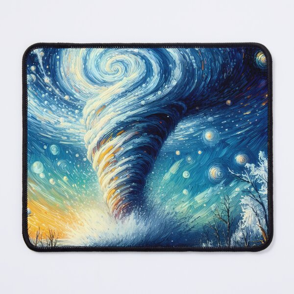 Item preview, Blizzard Tornado, Ai Generated Art  designed and sold by ACC .