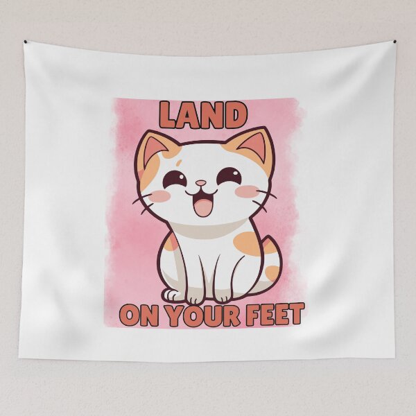 Item preview, Kitty: Land on Your Feet designed and sold by Ren Li.