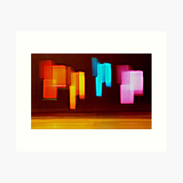Tri-Colour Art Print