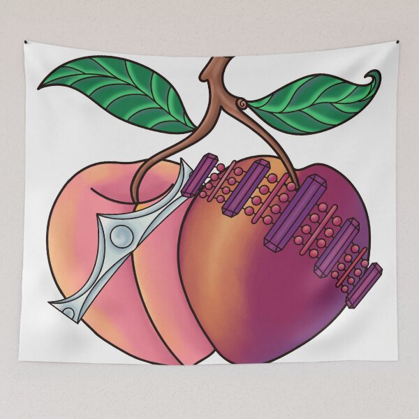 Item preview, Peaches and Plums designed and sold by Jodecor.