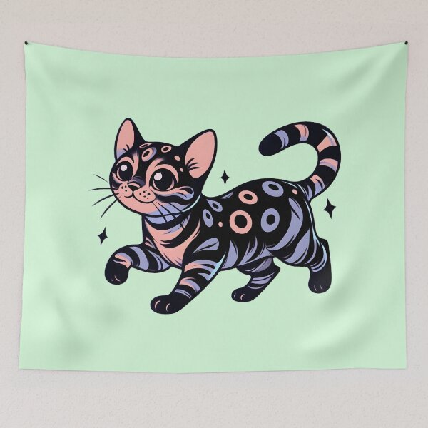 Item preview, Cute Bengal Cat. designed and sold by Anna Halasek.