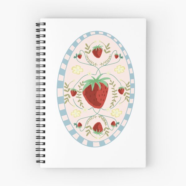 Item preview, Strawberry oval design designed and sold by lillibarnum.