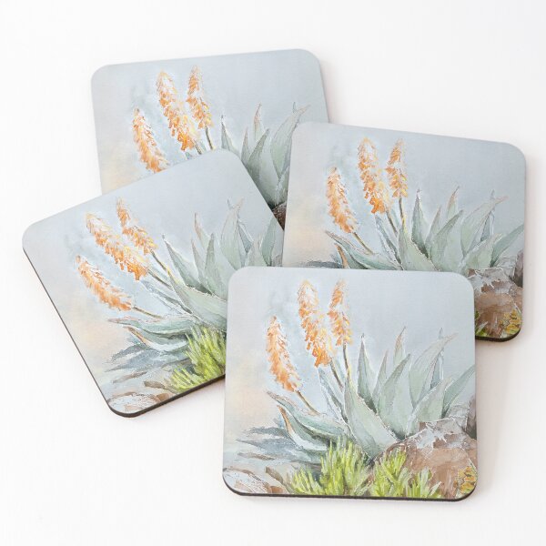 Item preview, Flowering agave plant designed and sold by CatCarrot.