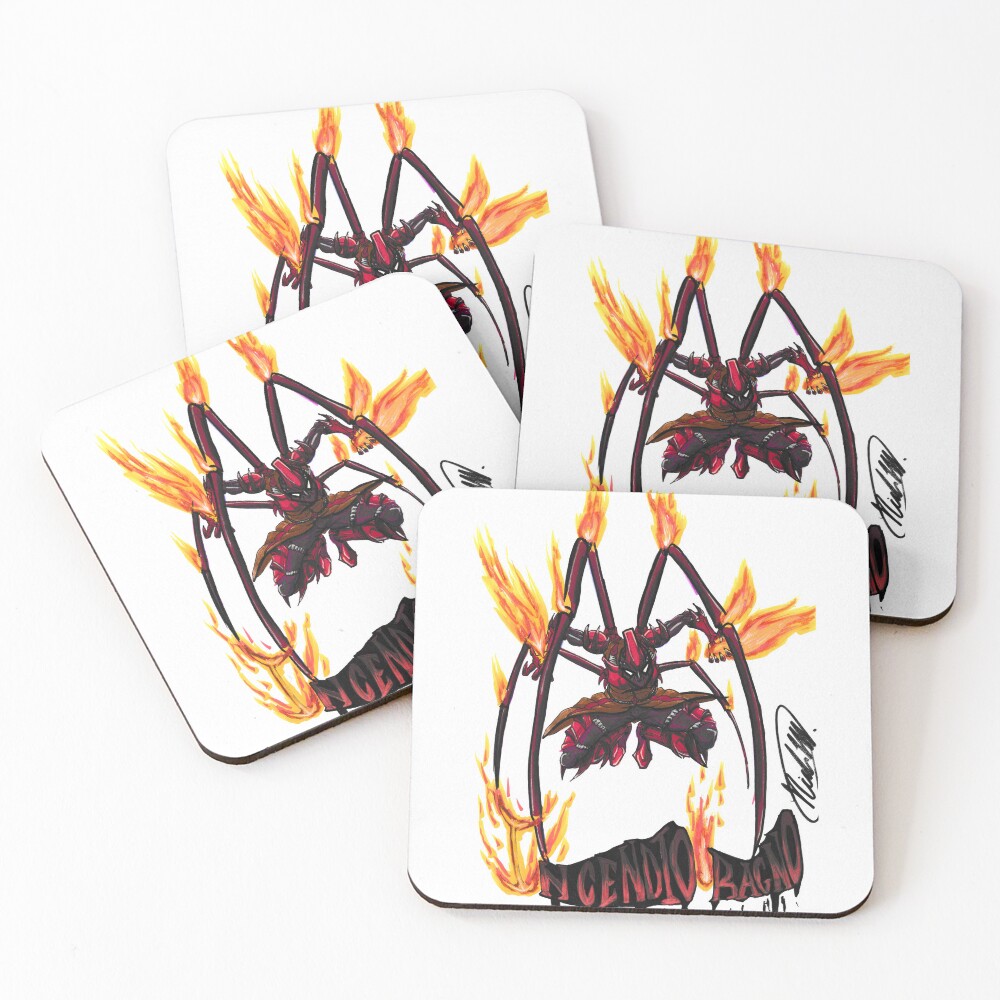 Item preview, Coasters (Set of 4) designed and sold by NickMComics.