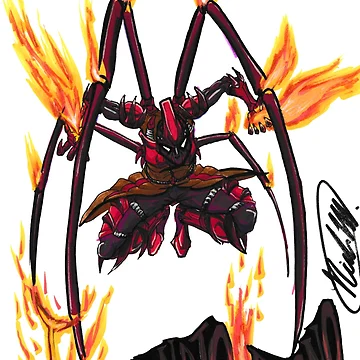 Artwork thumbnail, Incendio-Ragno by NickMComics