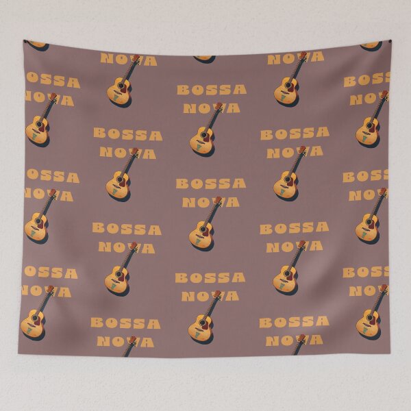 Item preview, BOSSA NOVA GUITAR PLAYER DESIGN designed and sold by La Loca.