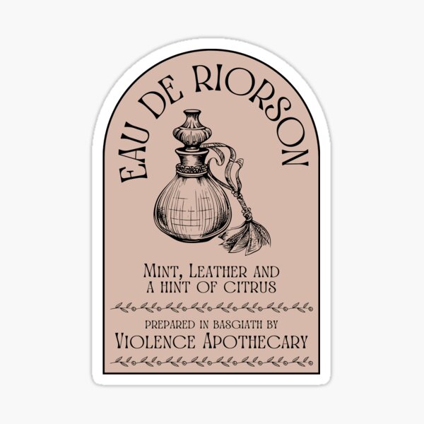 Violence Apothecary - Eau de Riorson Sticker