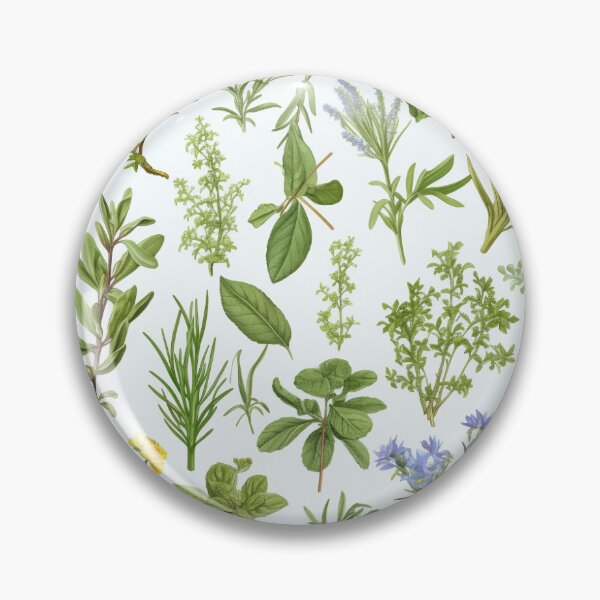 Item preview, green Herbal garden  designed and sold by LOD24.