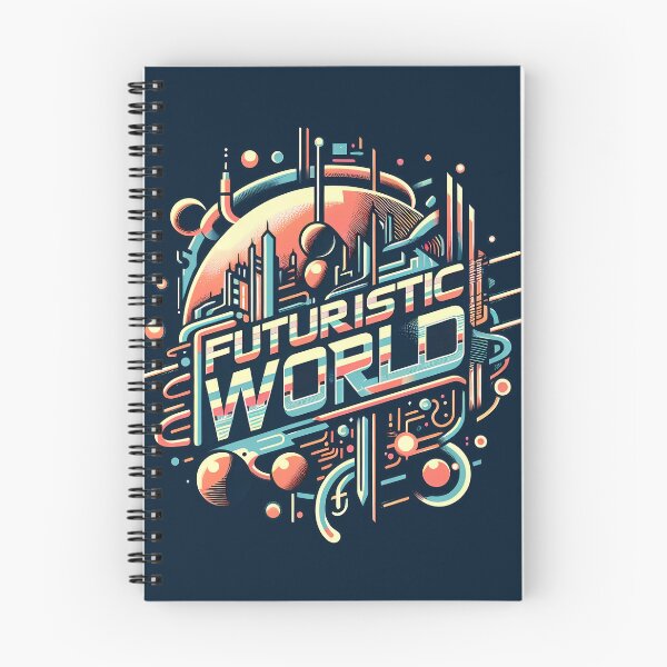 Item preview, Futuristic world, typography designed and sold by maxmaj.