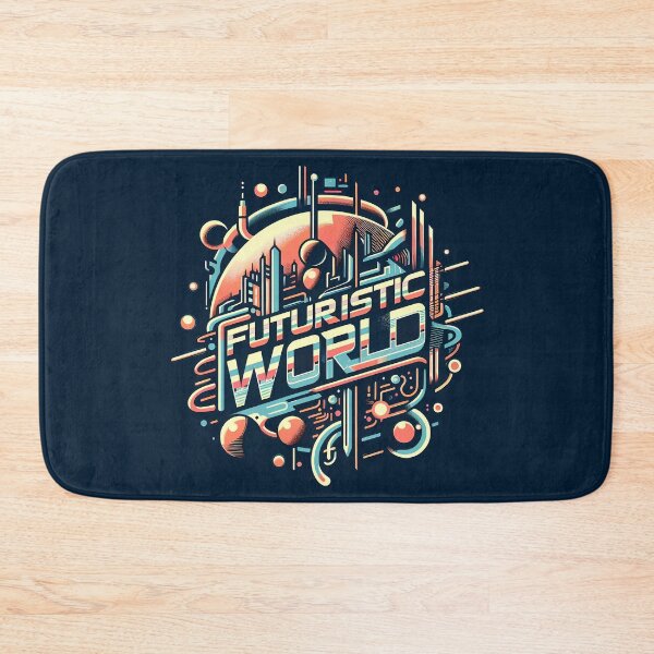 Item preview, Futuristic world, typography designed and sold by maxmaj.