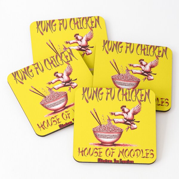 Item preview, KUNG FU CHICKEN designed and sold by Foxlindesigns.