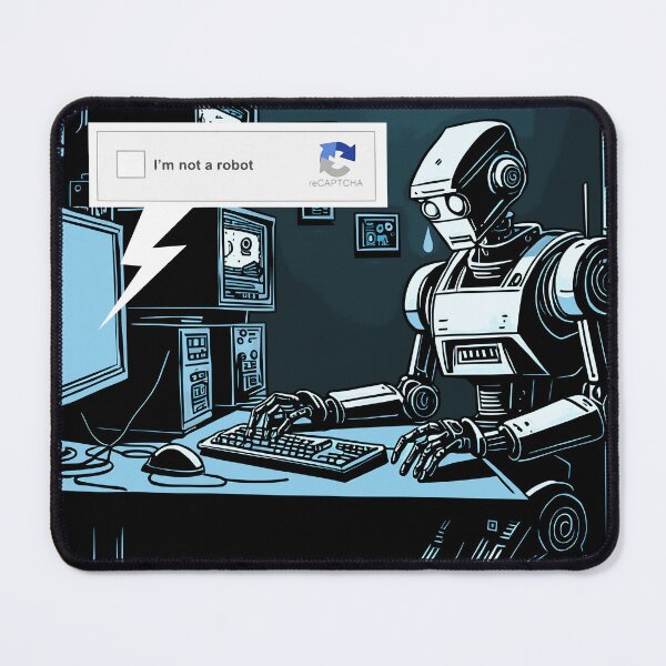 Item preview, I'm not a robot, wait what? designed and sold by veryarticulated.
