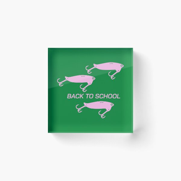 Item preview, Back to School Fishing Lures - Pink Blade Baits designed and sold by BlueSkyTheory.